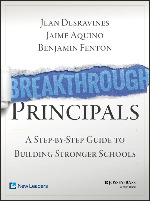 Cover image for Breakthrough Principals